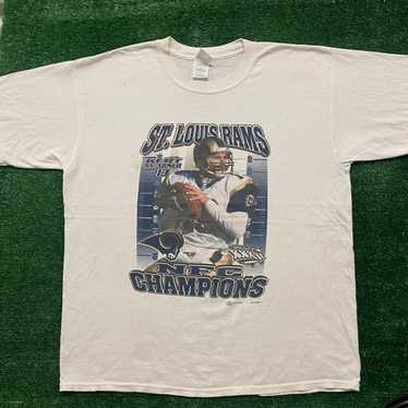 Vintage Y2K 2000s St. Louis Rams NFL Football Graphic T-shirt 