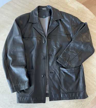 Danier Danier oversized Leather jacket
