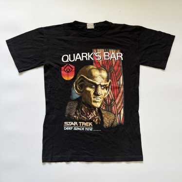 Movie × Vintage 1993 Star Trek Quarks Bar Tshirt … - image 1
