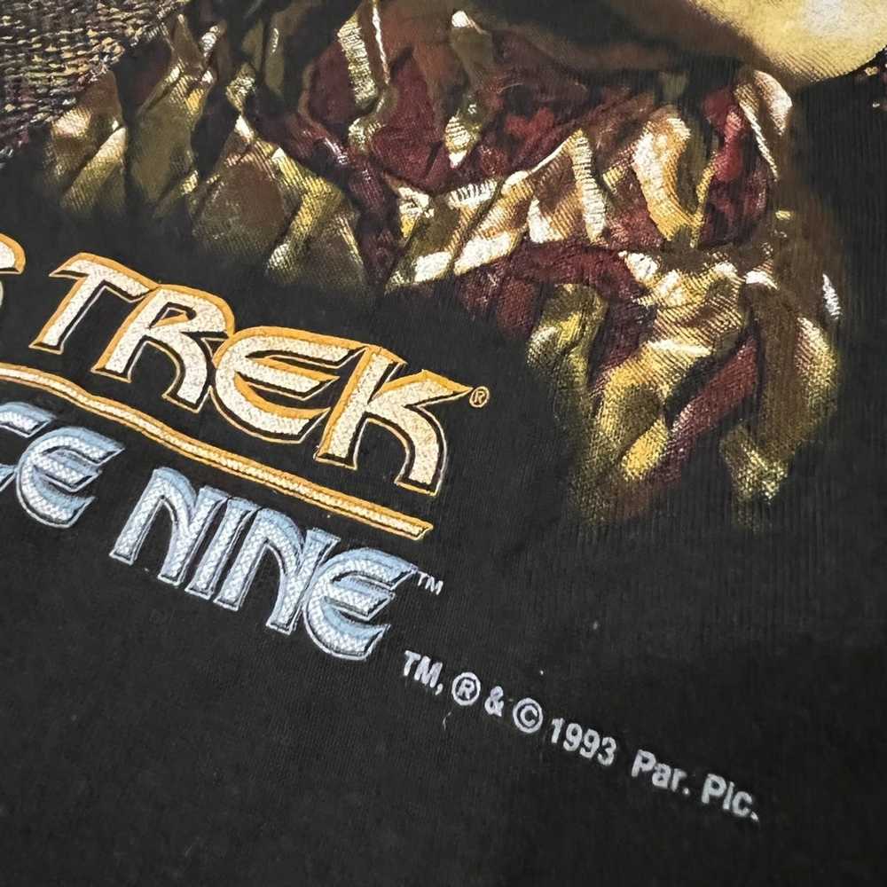 Movie × Vintage 1993 Star Trek Quarks Bar Tshirt … - image 7