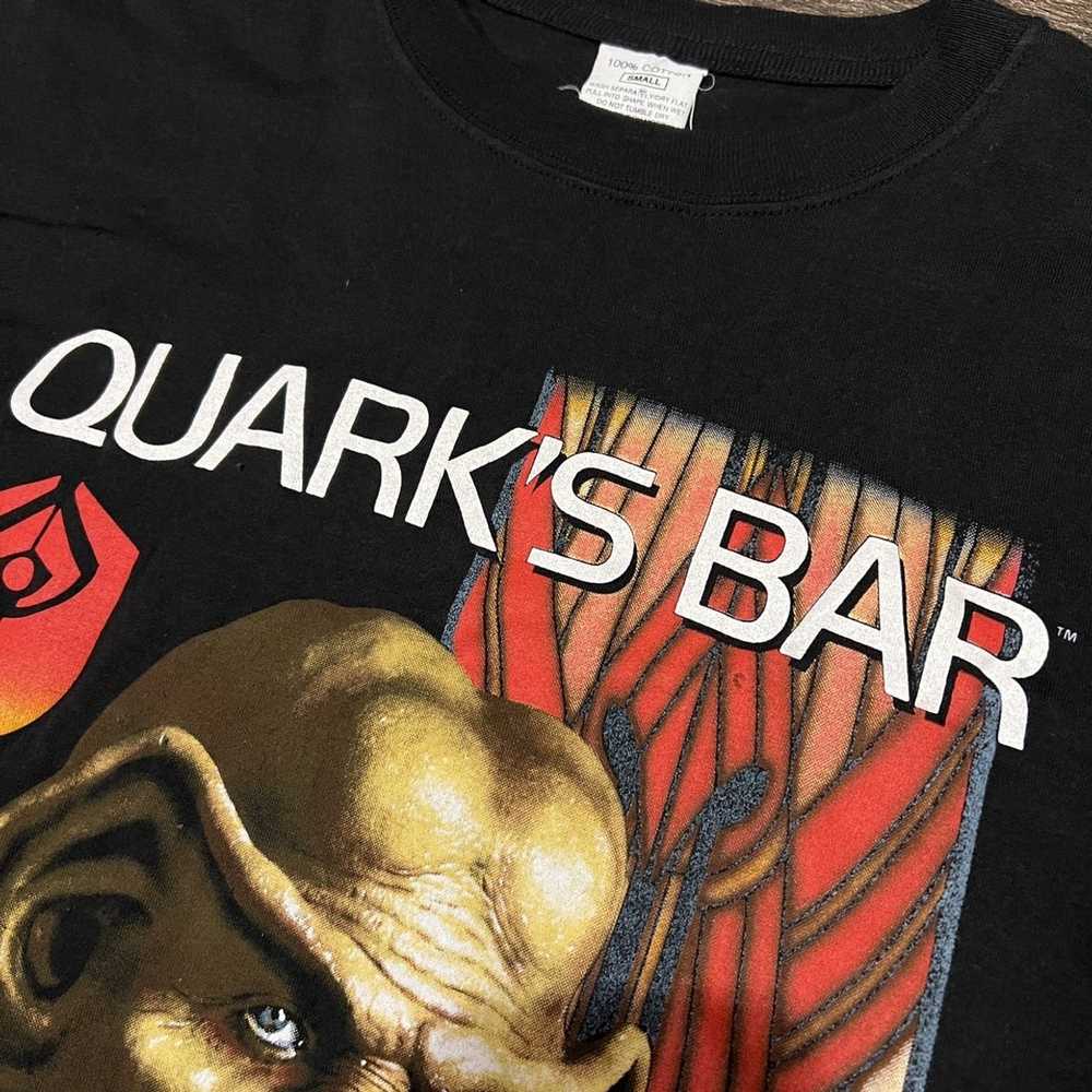 Movie × Vintage 1993 Star Trek Quarks Bar Tshirt … - image 9