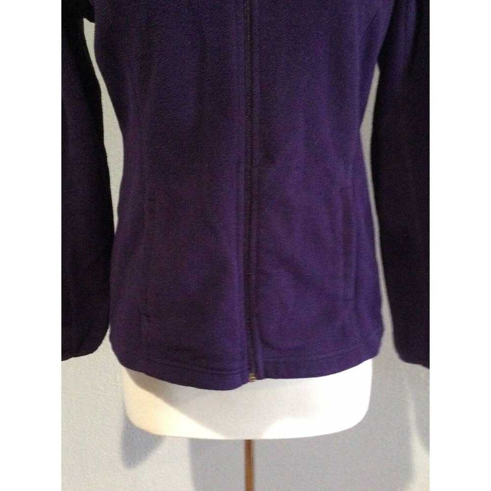 Other made for life Purple Cozy Fleece Zip Front … - image 4