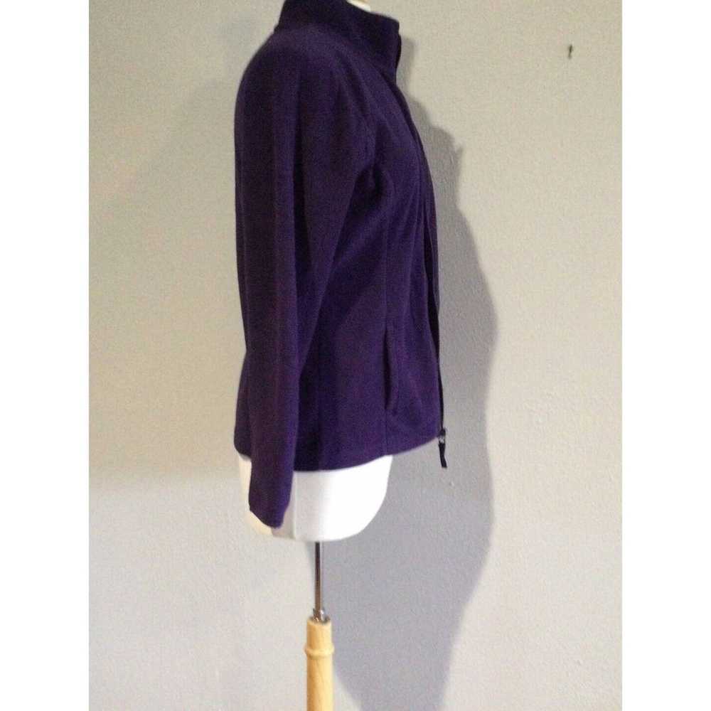 Other made for life Purple Cozy Fleece Zip Front … - image 9