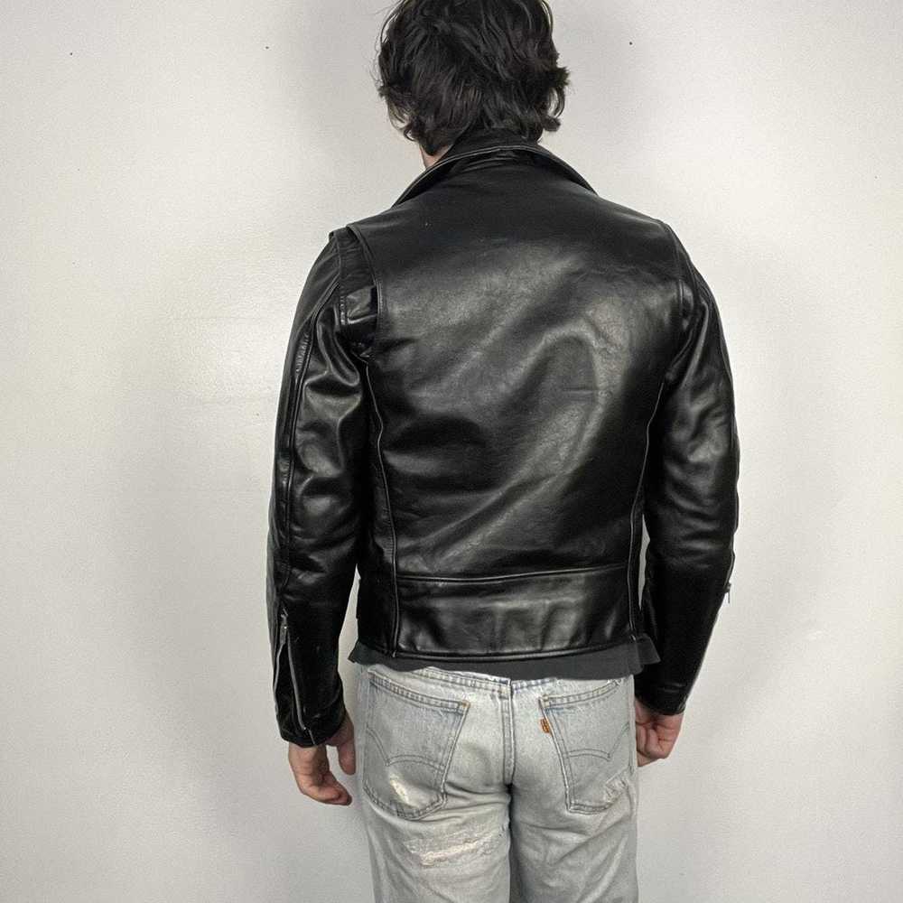 Leather Jacket × Made In Usa × Vintage Vintage Ex… - image 2