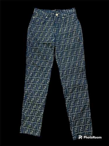 Vintage Fendi Checkerboard Monogram Pant – Recess