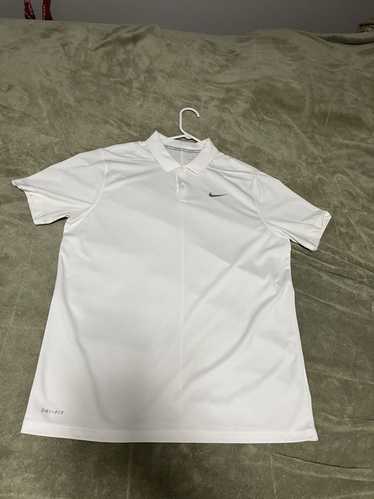Nike White Nike Golf shirt