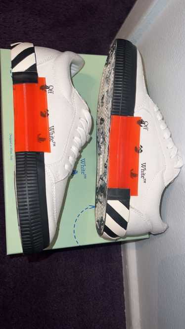 OFF-WHITE Virgil Abloh Sneaker VULC HI TOP Black US size 7.5 EU size 41