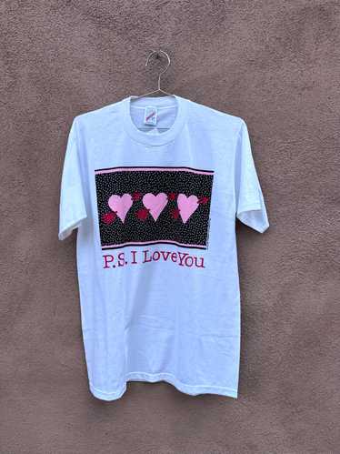 1980's P.S. I Love You T-shirt