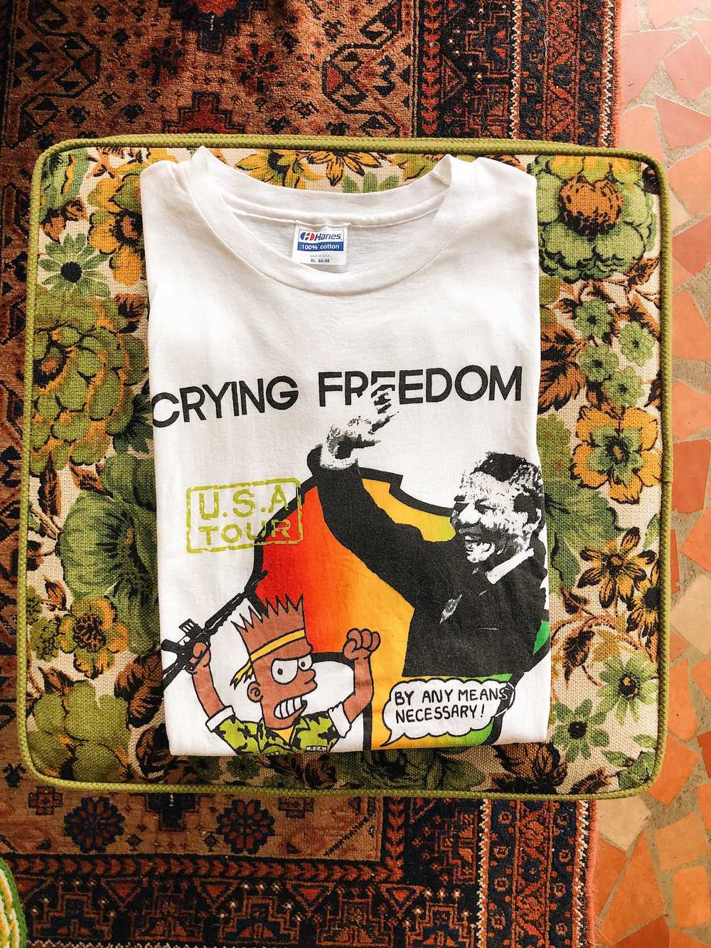 Crying Freedom Nelson Mandela Tee - image 5