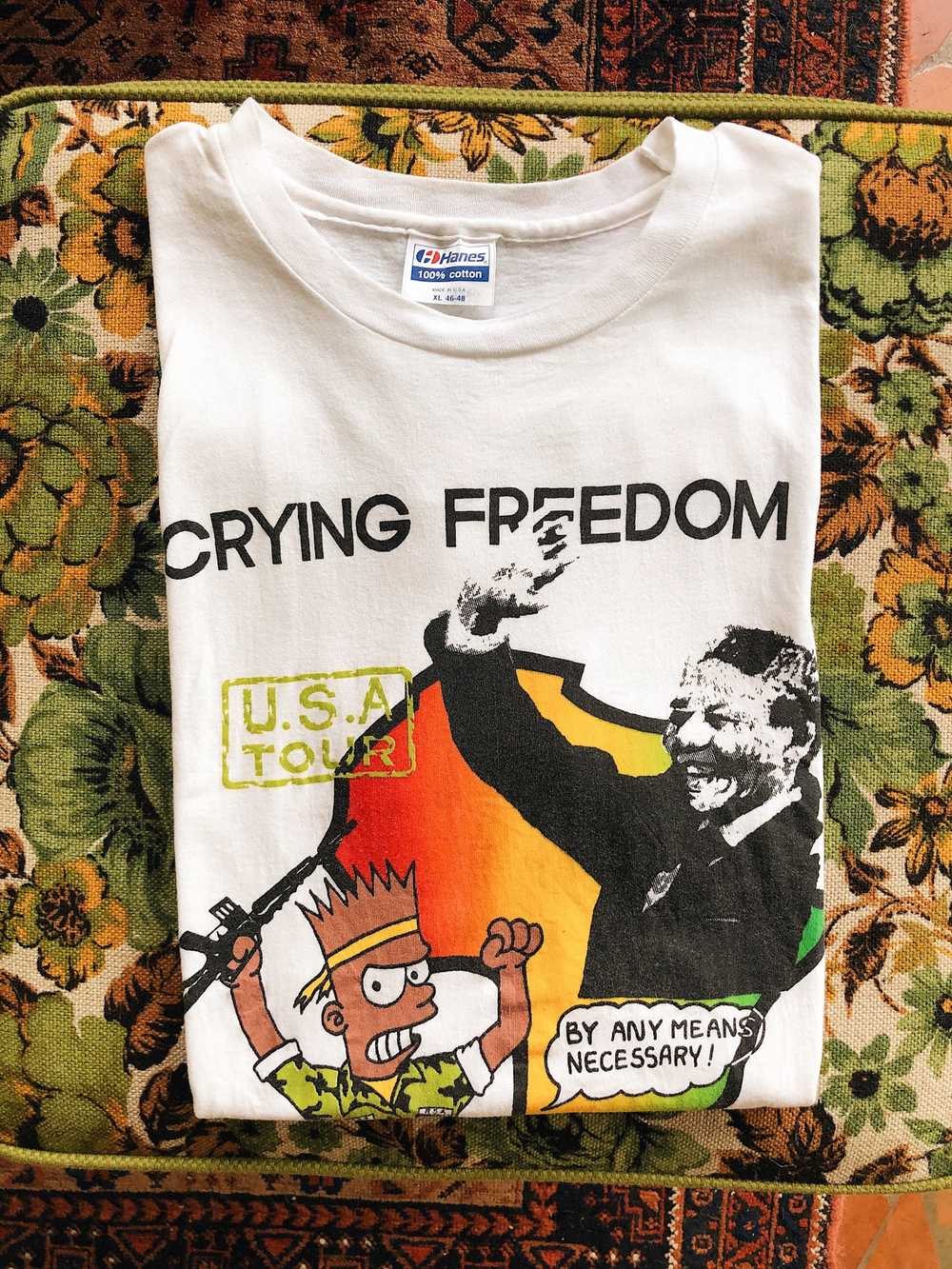 Crying Freedom Nelson Mandela Tee - image 6