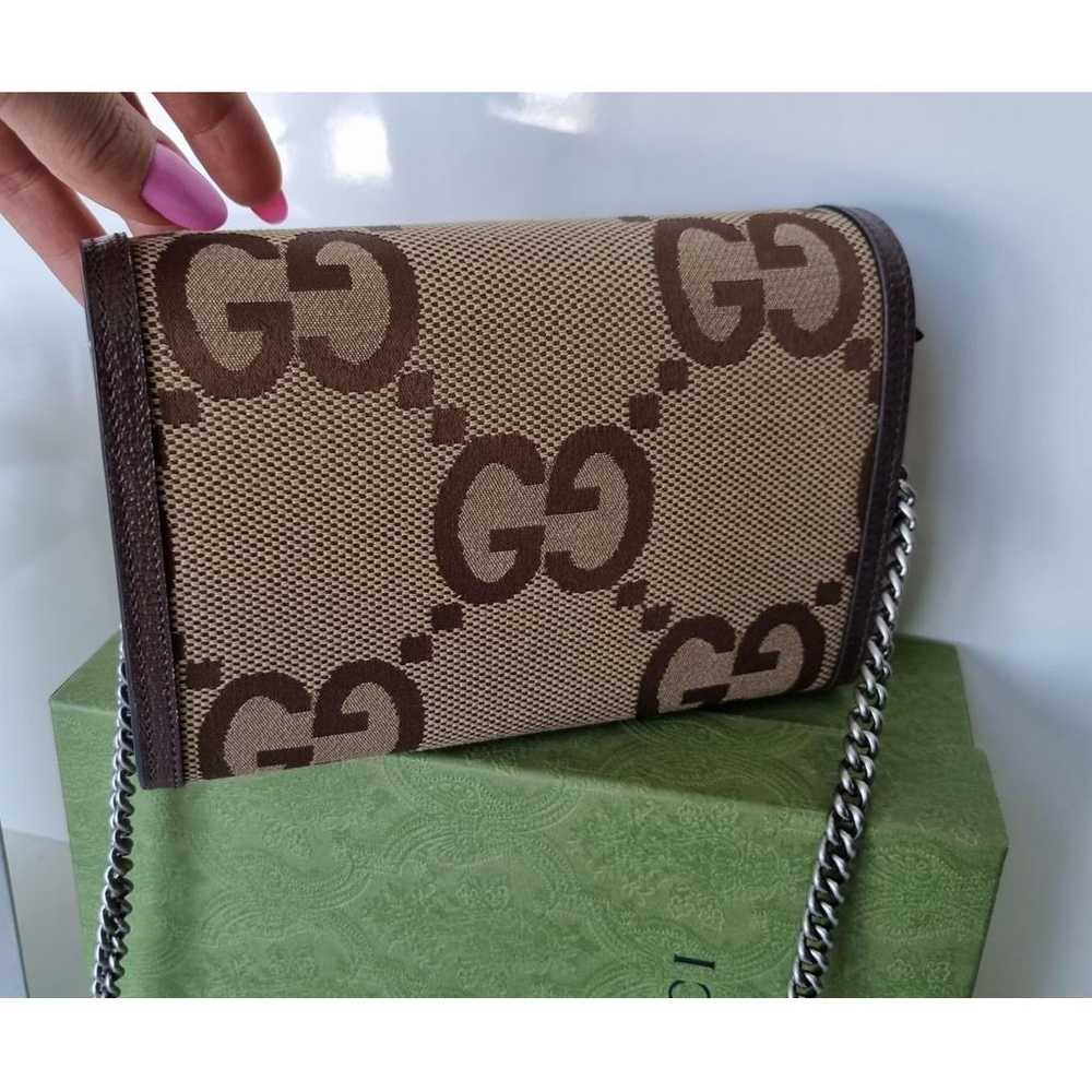 Gucci Dionysus Chain Wallet cloth crossbody bag - image 4