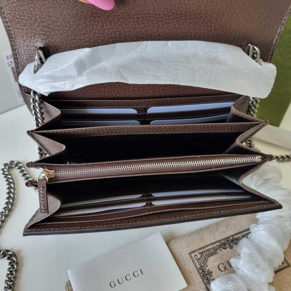 Gucci Dionysus Chain Wallet cloth crossbody bag - image 7