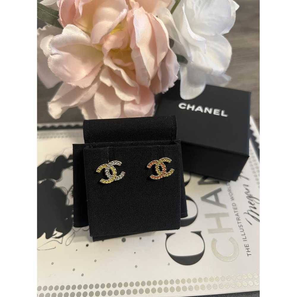 Chanel Cc earrings - image 3