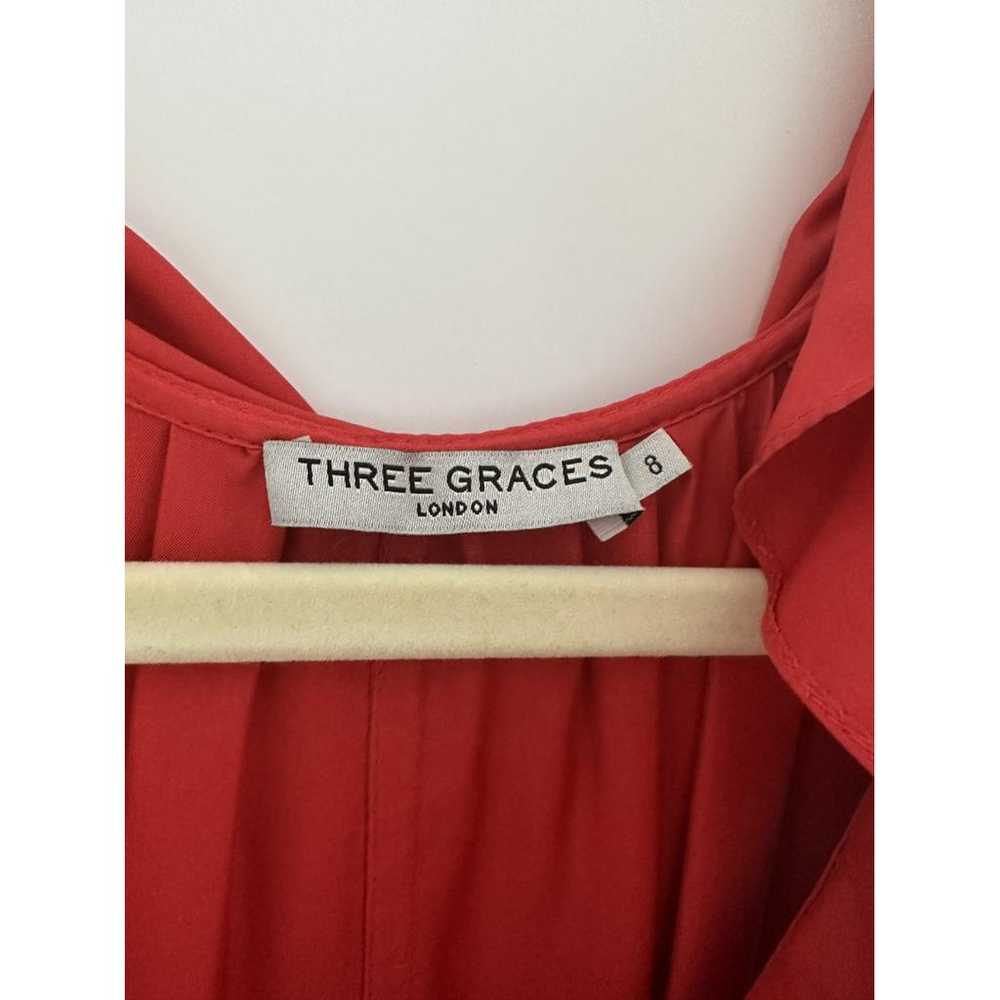Three Graces London Silk maxi dress - image 2