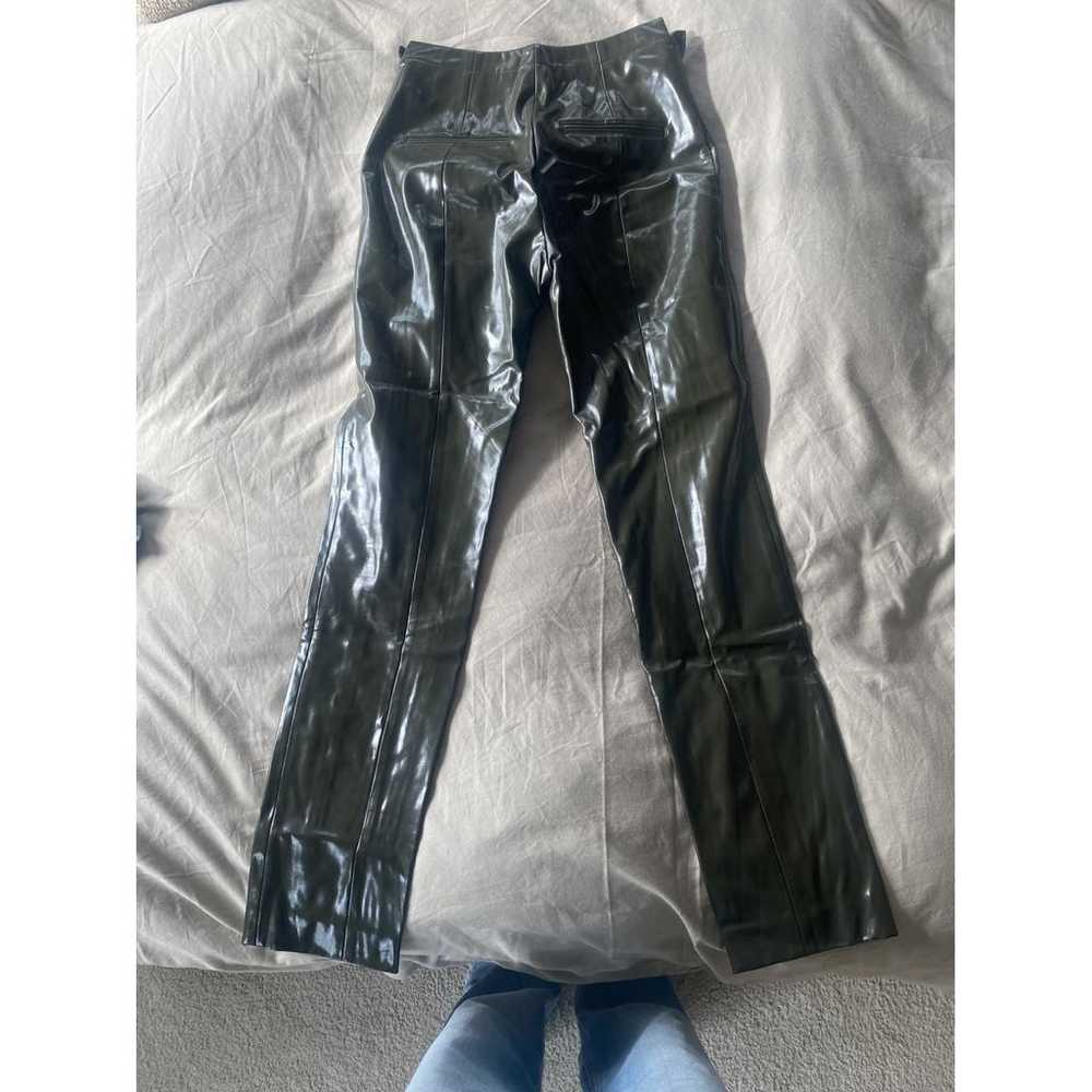 Acne Studios Leather straight pants - image 5