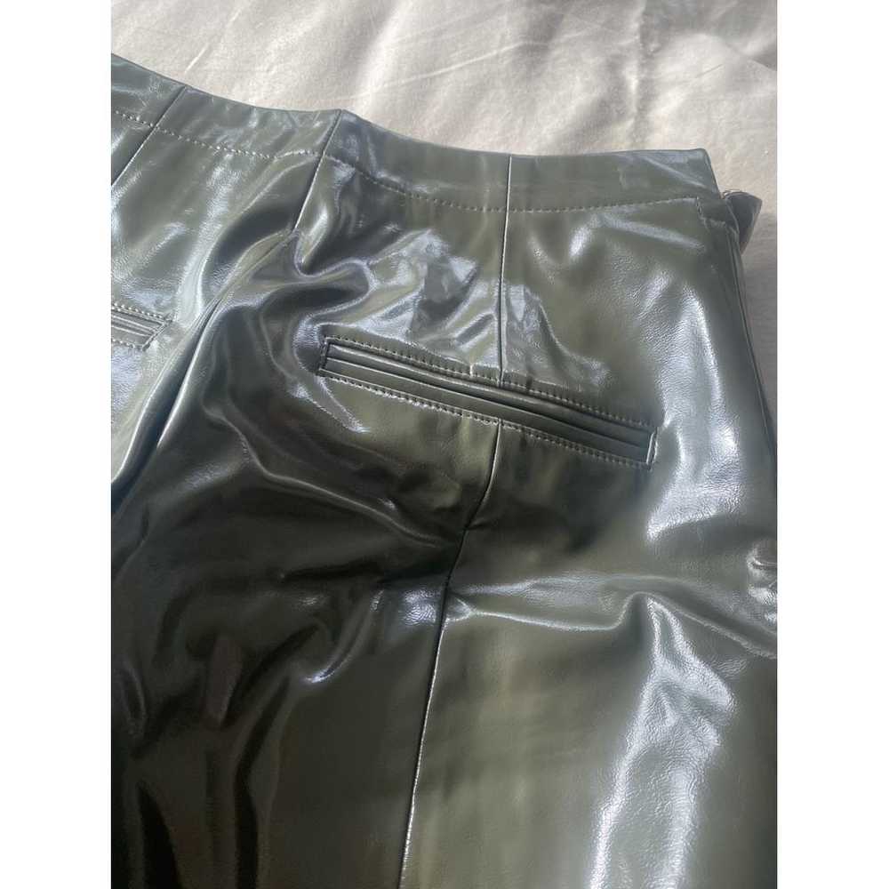 Acne Studios Leather straight pants - image 6