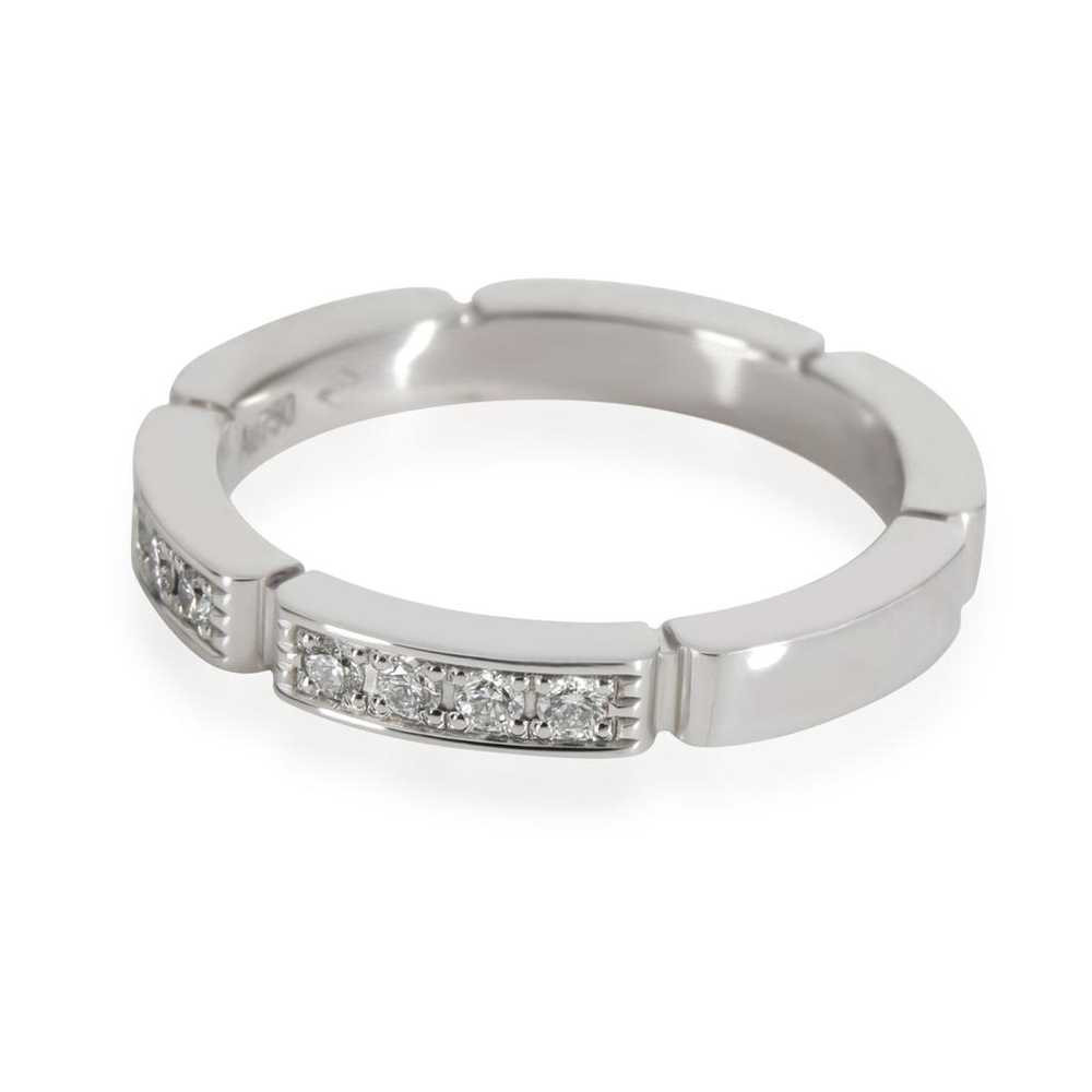 Cartier Maillon Panthère white gold ring - image 5