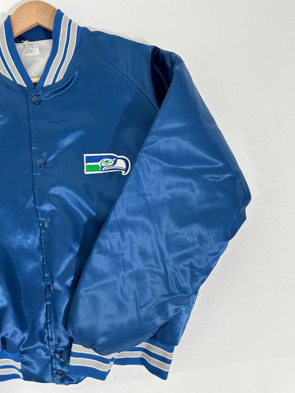 Vintage Seattle Seahawks Chalkline Jacket Sz. XL - image 4