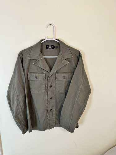 ジャケット・アウター RRL military shirt jacket RRL Quilted Cotton Twill Shirt Jacket in Green for Men | Lyst