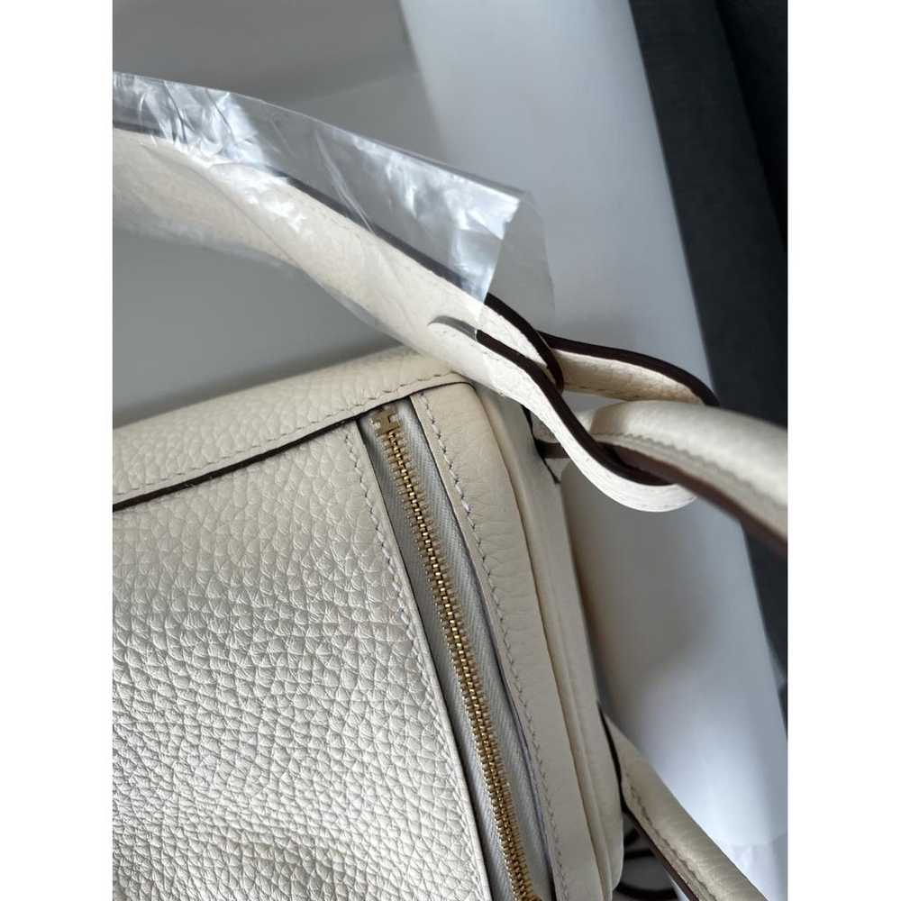 Hermès Lindy leather handbag - image 7