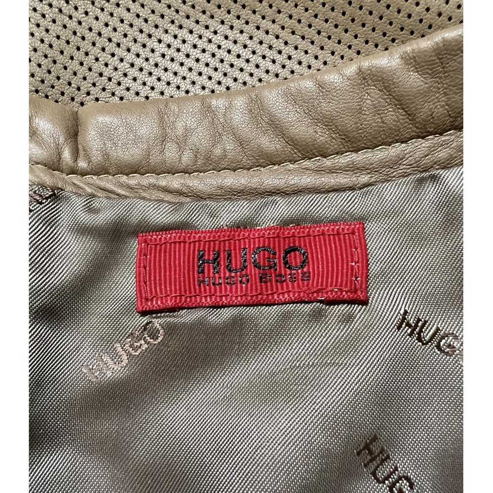 Hugo Boss Leather maxi skirt - image 7