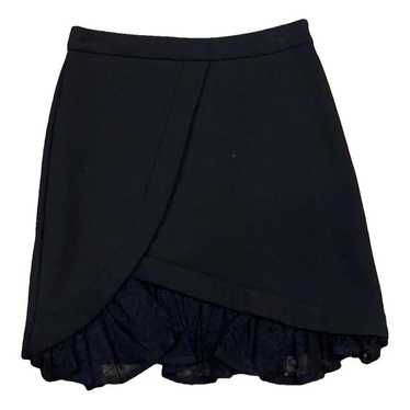 Maje Wool mini skirt