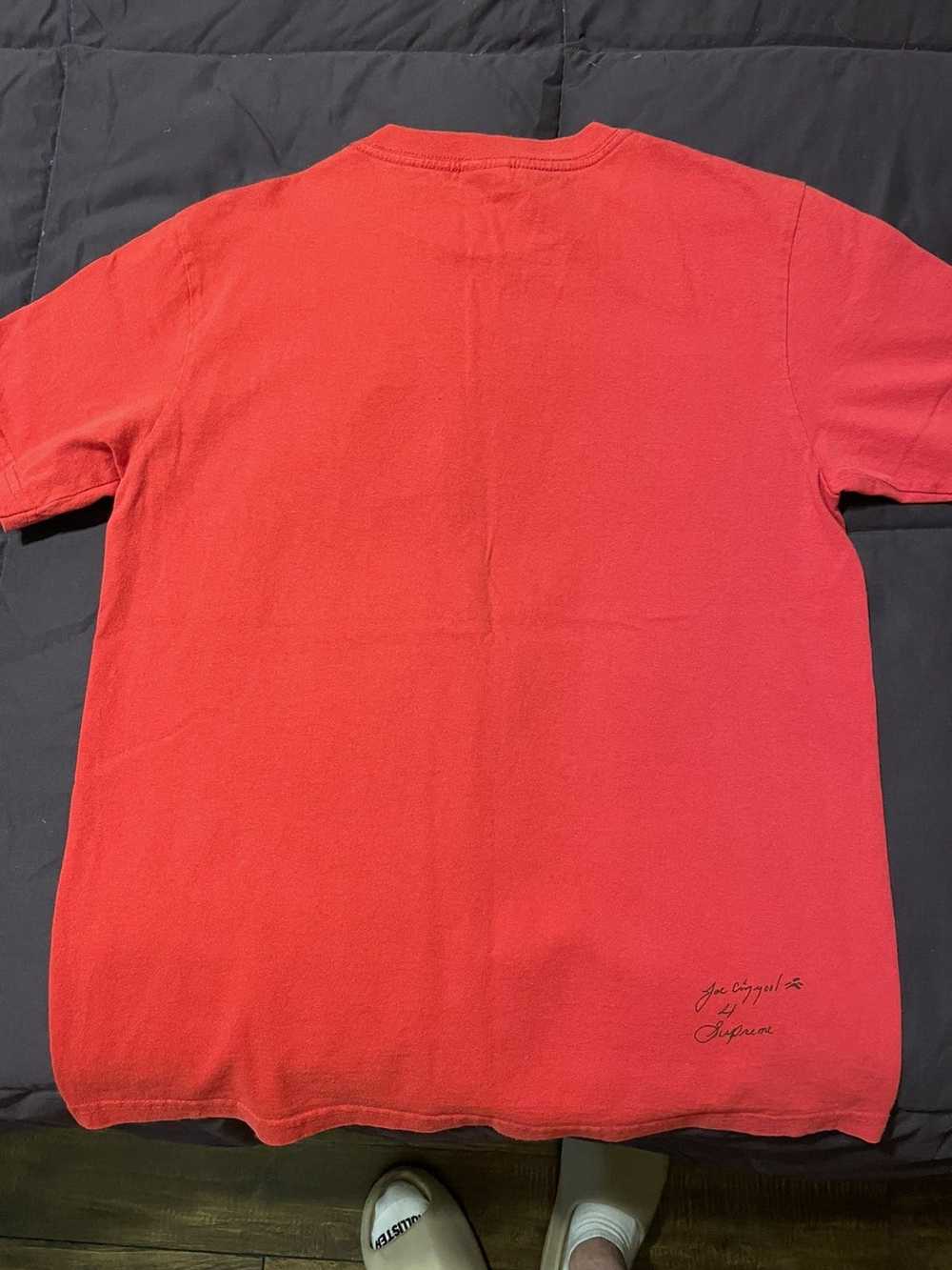 Supreme Supreme red joe cool box logo tee - image 4