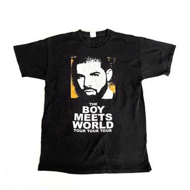 Vintage Vintage The Boy Meets World Tour Black T-… - image 1