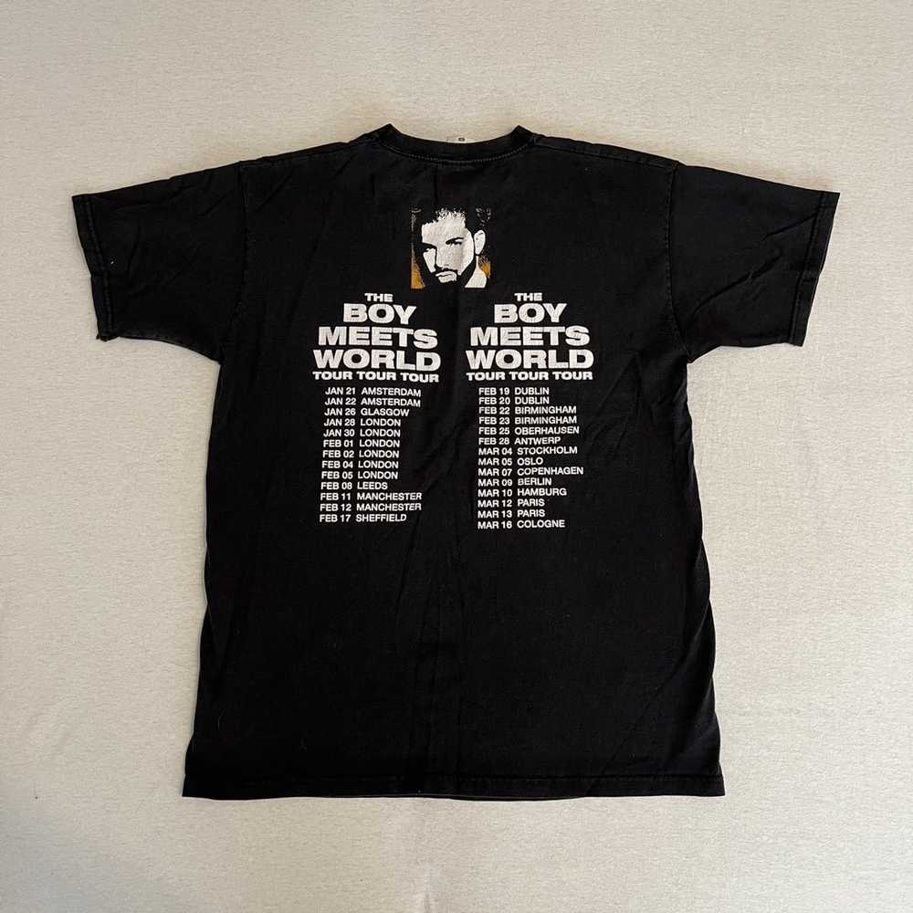 Vintage Vintage The Boy Meets World Tour Black T-… - image 3