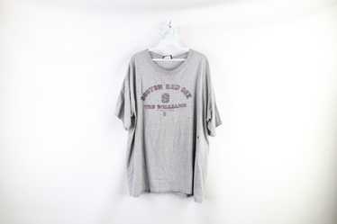 New York Metz Baseball Authentic Manjestic Mens Size XL Acid Wash T-Shirt  Tee