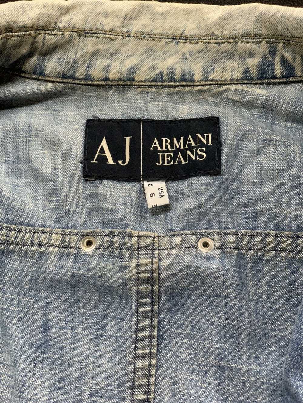 Armani × Giorgio Armani × Indigo 💥1990s Armani J… - image 7