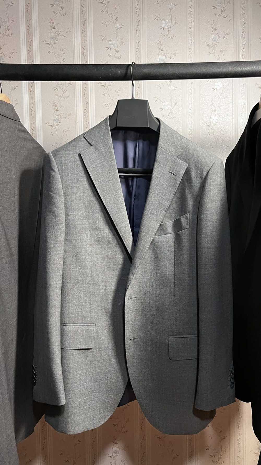 Suitsupply Suitsupply Grey Lazio Single Breasted … - image 1