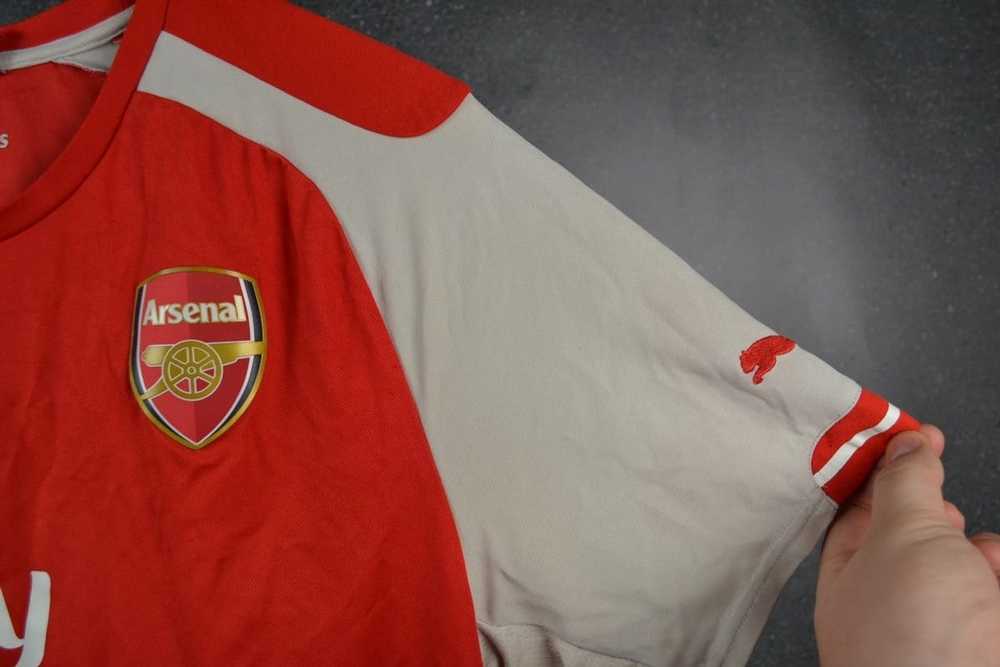 Puma × Soccer Jersey Arsenal London 2014 home foo… - image 11