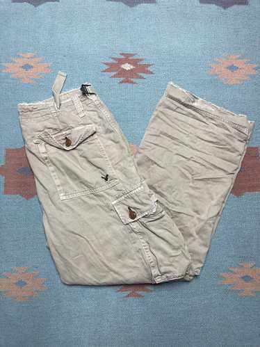 American Eagle Cargo Pants Mens 32x32 Brown Vintage Desert