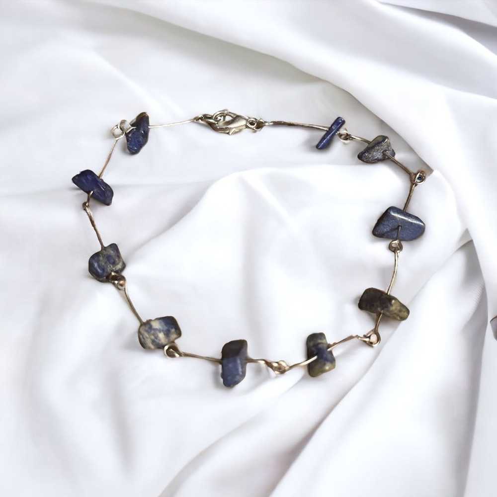 Other Sodalite stone anklet - image 1