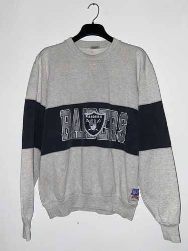 Vintage Now for Ladies Lucky You NFL Los Angeles Raiders Crewneck