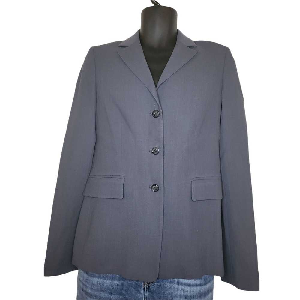 J.Crew J. Crew 3 Button Gray Sz 6 Blazer Women - image 1