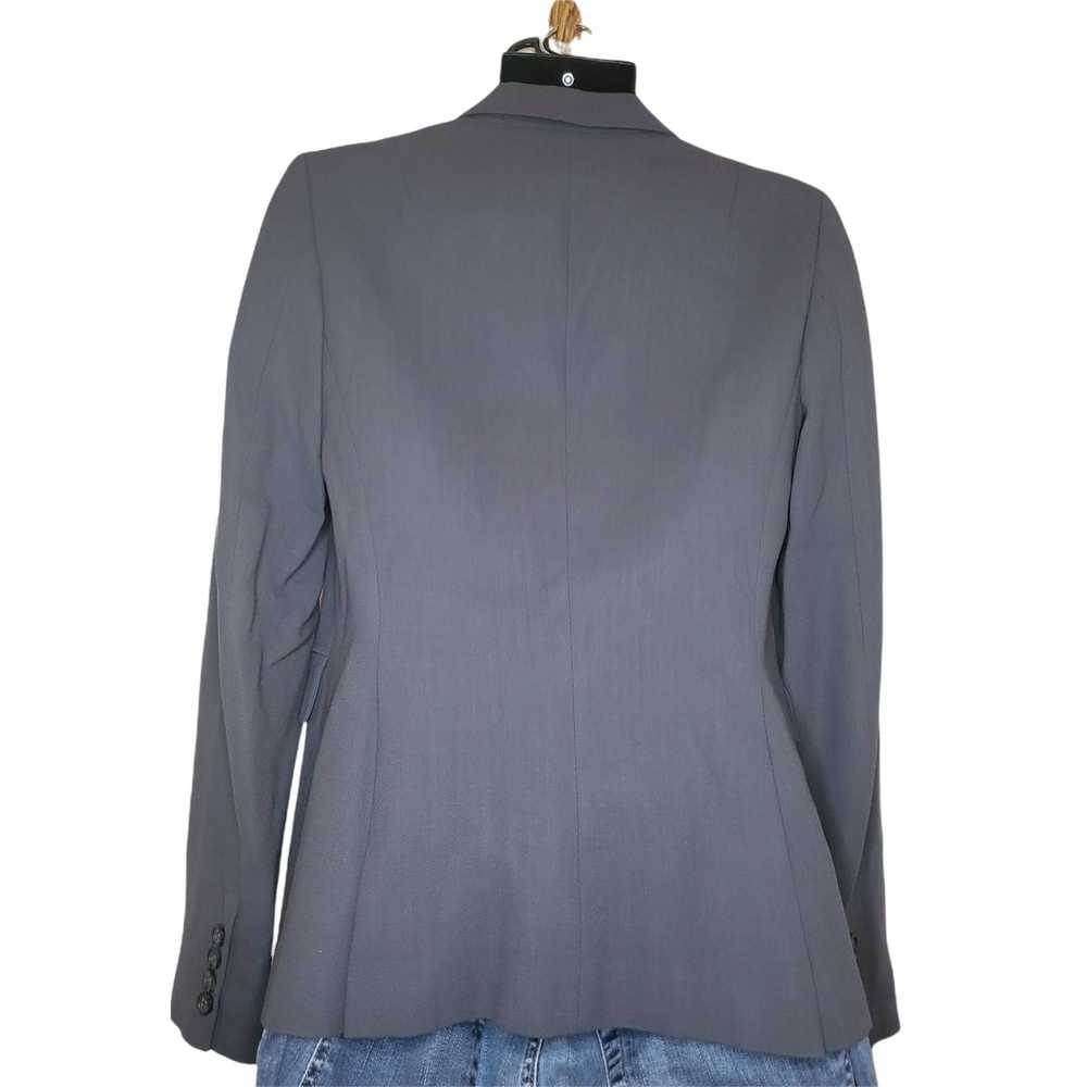 J.Crew J. Crew 3 Button Gray Sz 6 Blazer Women - image 2