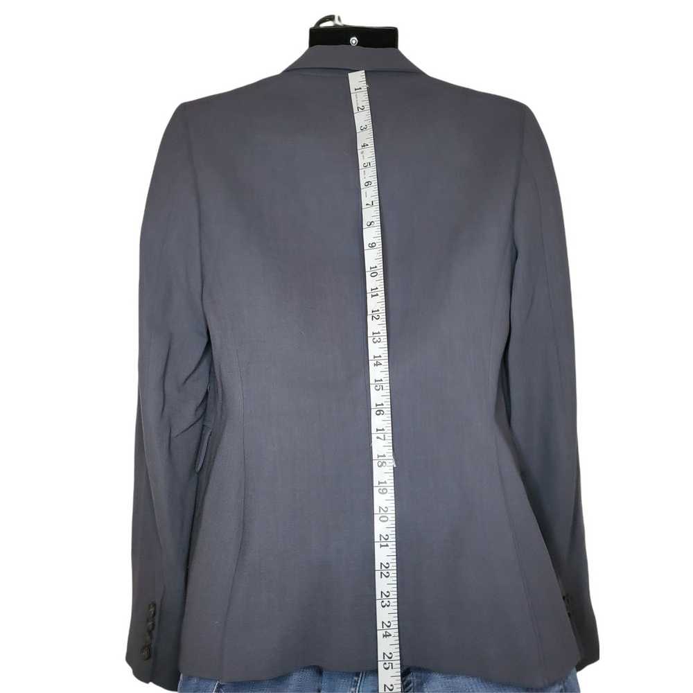 J.Crew J. Crew 3 Button Gray Sz 6 Blazer Women - image 3