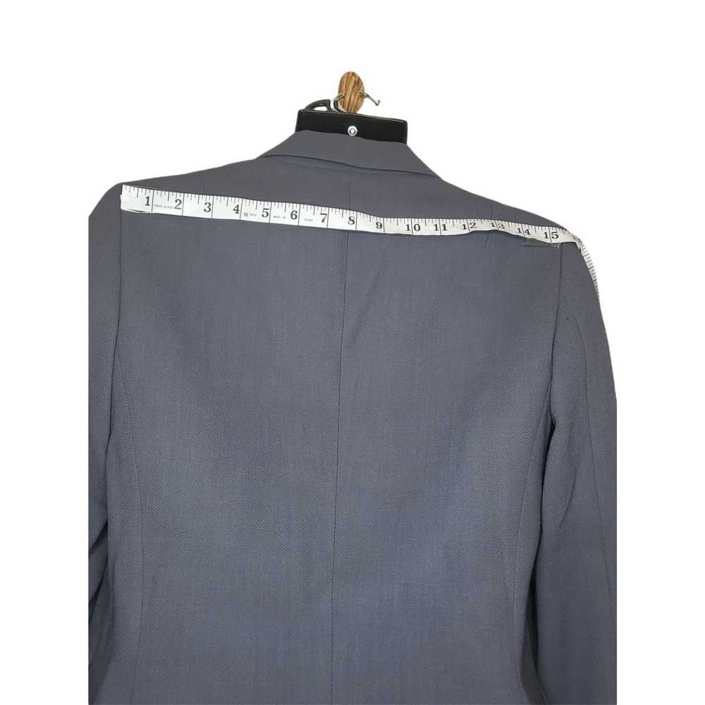 J.Crew J. Crew 3 Button Gray Sz 6 Blazer Women - image 4