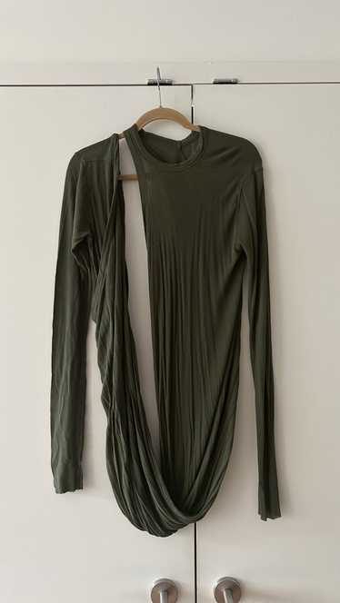 Rick Owens Gethsemane FW21 ziggy banana ribbed top