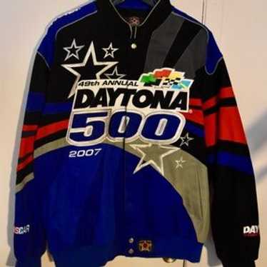 [00s NASCAR] DAYTONA 500 レーシングジャケット 2XL Vintage 2004 JH Design Mickey Mouse Daytona 500 Racing