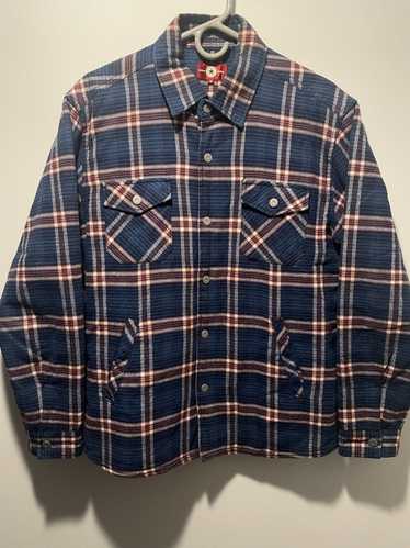 Converse Converse Plaid Padded Button Up