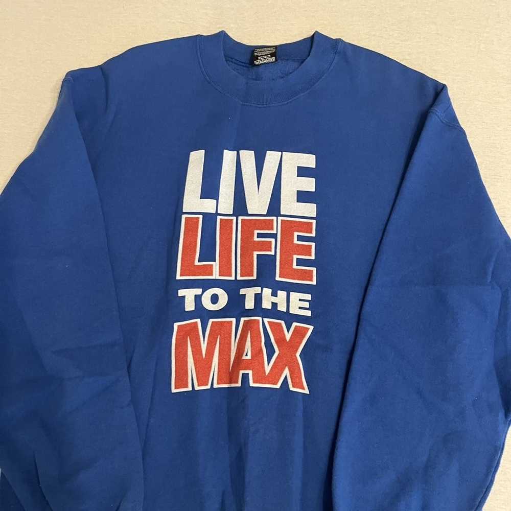 Pepsi × Vintage Pepsi Max Live Life To The Max navy s… - Gem