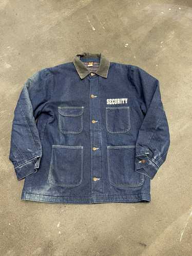 Rescue/Ladder - Custom Denim Chore Jacket (Blanket Lined)