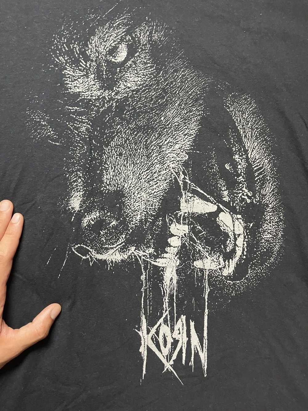 Band Tees × Streetwear × Vintage Korn official Wo… - image 2