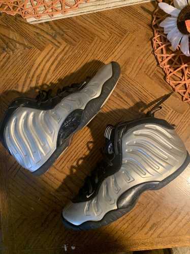 NBA × Nike × Streetwear Nike Foamposite Silver an… - image 1