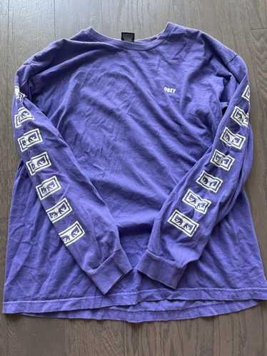 Obey Purple Obey Tee