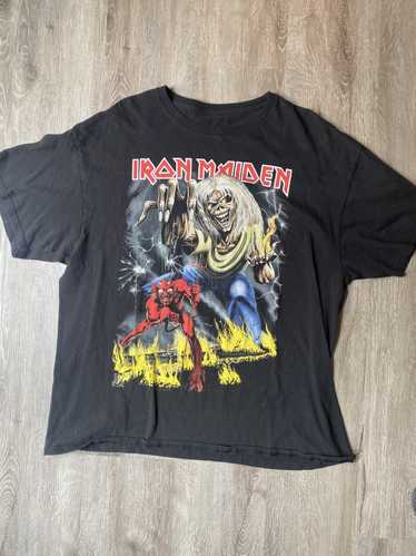 Band Tees Iron Maiden Legacy of the Beast World To