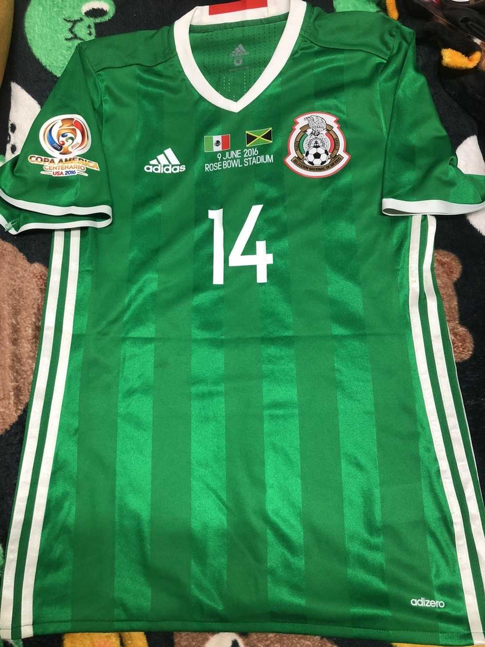 Adidas × Fifa World Cup × Soccer Jersey Mexico 2016 C… - Gem